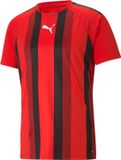 Puma Teamliga Shirt Korte Mouw Heren - Rood / Zwart | Maat: XXL