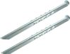 ProPlus Grondpennen van metaal - 40 cm - 2 stuks - Zilver