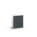 Bott Verso Schuifladenkast | 800x550x1000mm | 9 Laden | RAL 7016