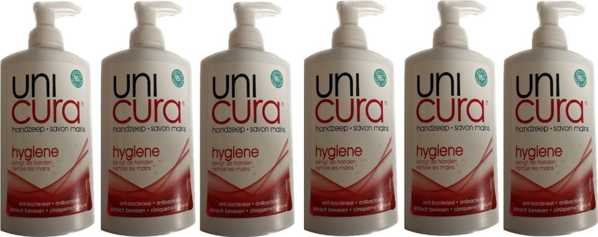 Unicura 6x ZEEP VLOEIBAAR POMP HYGIENE 250ml