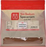 Van Beekum Specerijen - Steranijs Gemalen - 1 KG (hersluitbare stazak)