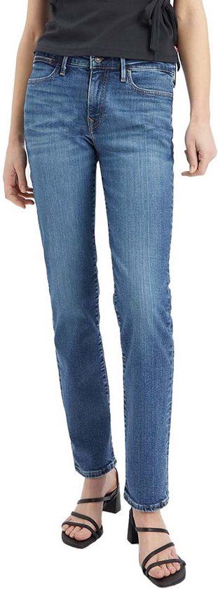 Levi's 712 Slim Welt Pocket Jeans Blauw - Vrouwen - Maat 29/32 - 2023