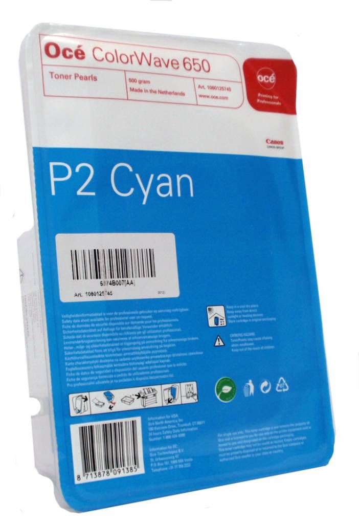 Canon 1060125745 toner cartridge cyaan voor ColorWave 650