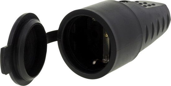 Abl supsum Electra Contrastekker Ra Rubber Zwart