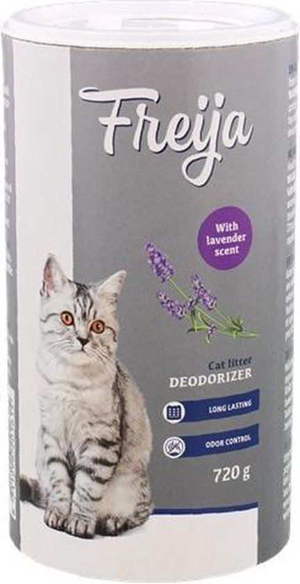 Freija Kattenbak Geurverwijderaar - 720 gram - Lavendel