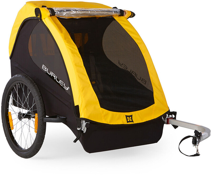 Burley Bee Kindertrailer, zwart/geel