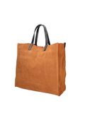 Gave Lux Gave Dames schoudertas van echt leer, gemaakt in Italië, 34,5 x 32 x 17 cm, GLX228105723FBG