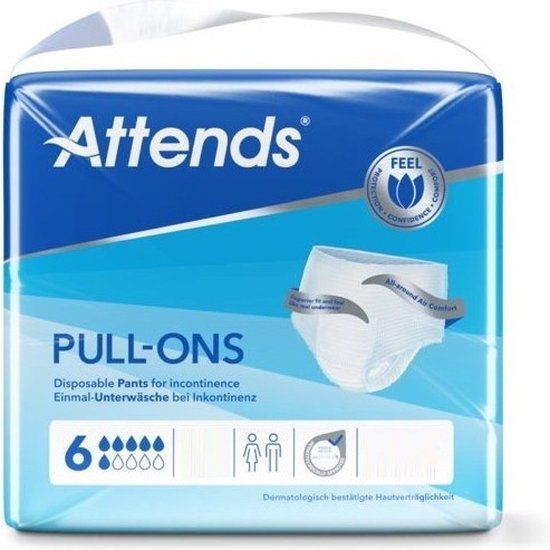 ATTENDS Pull-Ons 6 Medium - 18 stuks