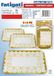 FATIGATI SRL L.Snoep dienblad + centrum RETT. 3 stuks 22 x 15, zoals afgebeeld