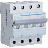 Hager mun663 a – automatische stroomonderbreker serie MU, 3p + N, 63 A, curve C, 6 kA