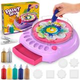 Schilderspinner speelgoedset - Kunstbord - 36 stuks - 5 couleurs vives - Enfants 4 à 8 ans
