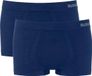 Sloggi Men GO Smooth Hipster - heren boxershort korte pijp (2-pack) - donkerblauw