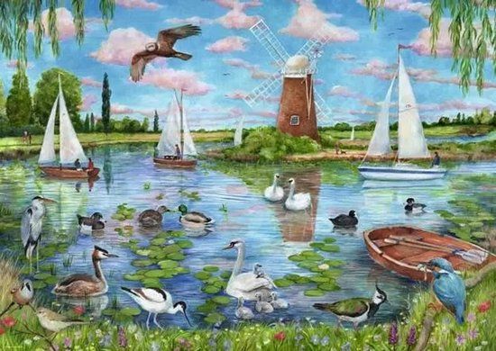 Ravensburger Puzzel Kustlandschap - 1000 Stukjes Legpuzzel voor Volwassenen