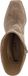 Gabor - Dames - Enkellaarsjes - Beige - Textiel - Blokhak - Ritssluiting - Vierkante neus