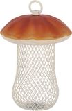 Best for Birds Voedersilo noten Fungi - bruin - eekhoorntjesbrood - ijzer - 13x18 cm - voor vogels