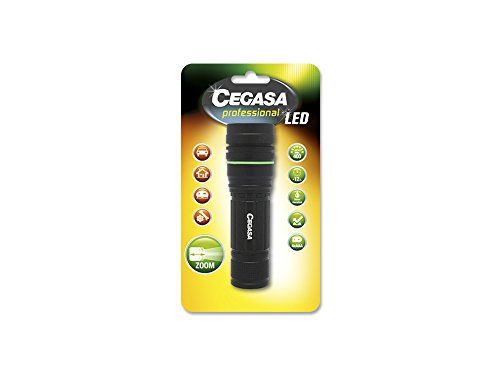 cegasa zaklamp, zwart, 13,5 x 4 x 3,2 cm