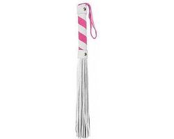 Ouch! Whip Small Suede - Wit/roze - 8714273601438