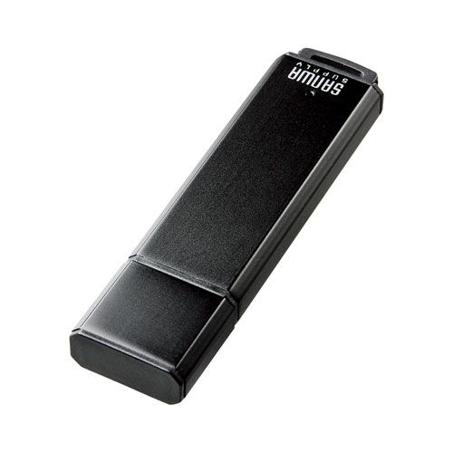 SANWA SUPPLY UFD-A4G2BKK USB-stick - 4GB - Zwart