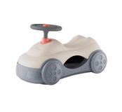 Big Heppy Car – glijvoertuig met 360° wielen en opbergruimte – indoor glijbaan – licht en meubelvriendelijk – EPP-materiaal – kindveilig en robuust, voor kinderen vanaf 12 maanden