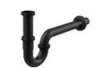 Alcadrain siphon d'évier U DN32, noir mat
