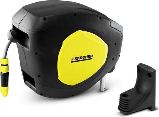 Kärcher CR 5.220 Automatische Slanghaspel - 20 + 1,5 meter - Zwart/Geel