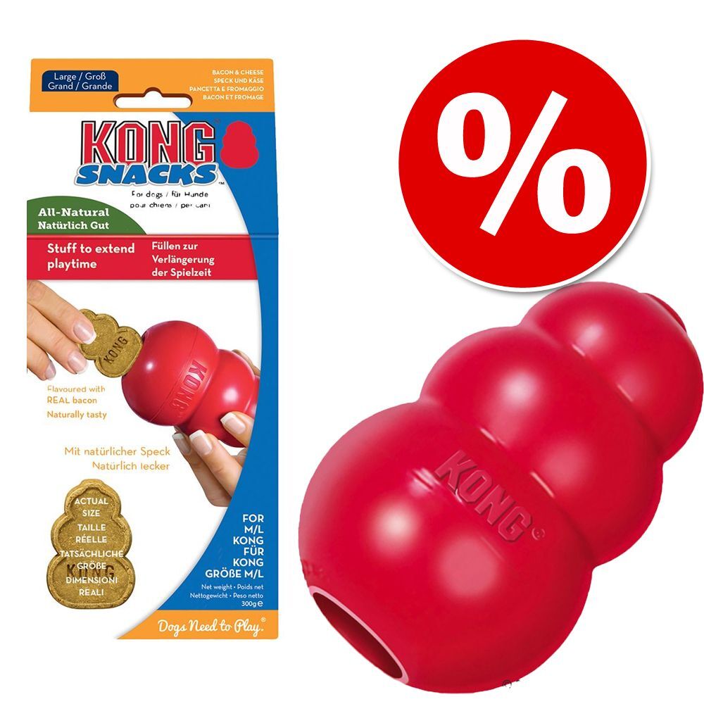 Kong Speeltje Classic Rood Large