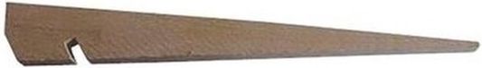 Merkloos / Sans marque Grote houten tentharingen - 12x stuks - 40 cm - bruin - outdoor/camping - beukenhout