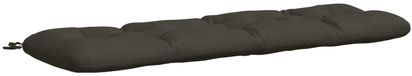 vidaXL - Coussin de banc - VIANEN - 100% Polyester - Anthracite - 150 x 40 x 12 cm