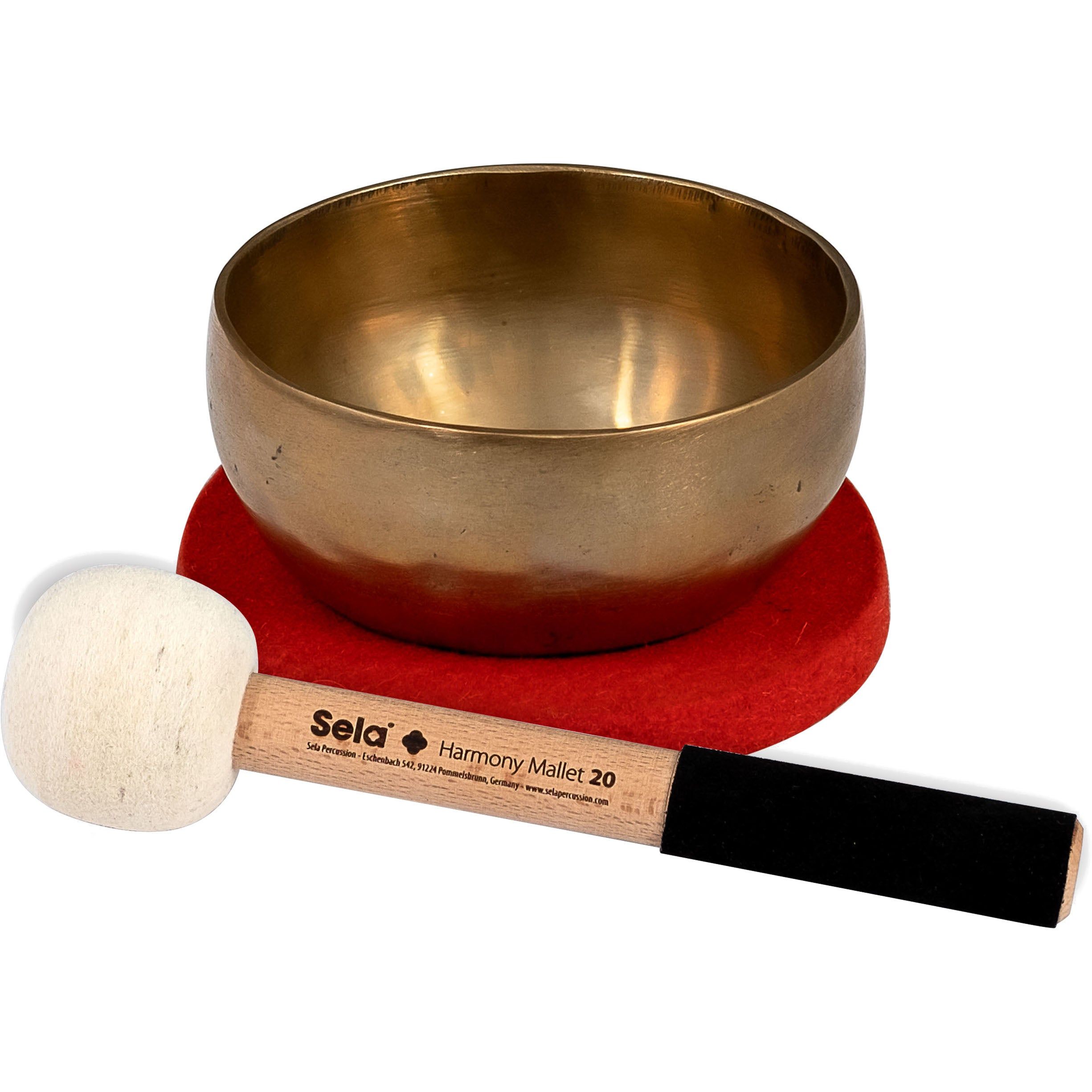 Sela Harmony Singing Bowl - 12" - For Music, Meditation & Sound Massage