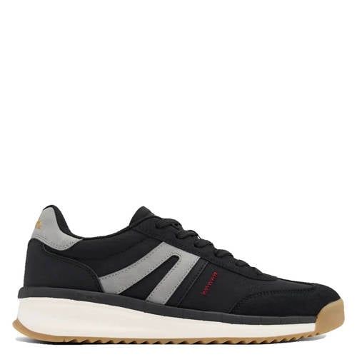 Bench suède sneakers zwart