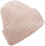 Beechfield Chunky Knitted Patch Beanie – Strawberry Haze One Size