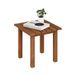 Furinno Hardhout Outdoor Patio End, Bijzettafel in Teak Olie, Hout, Natuurlijk, 1-Pack