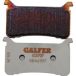 GALFER plaquettes de frein "fd519" frittées fd519 g1375
