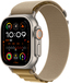 Apple Watch Ultra 2 49mm Titanium Case with Tan Alpine Loop - M