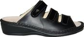 Finn Comfort Pisa slippers zwart Maat 42