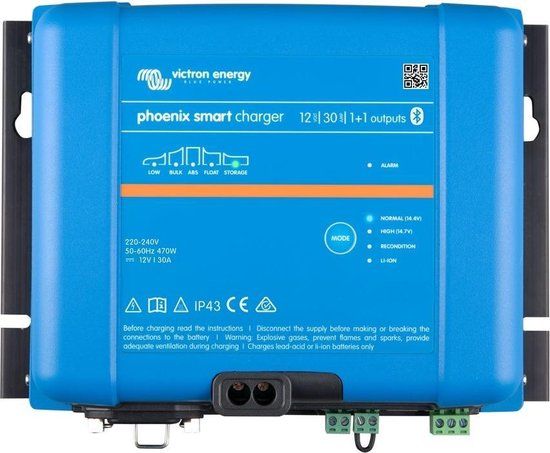 Victron Phoenix Smart IP43 Charger 24/16(1+1) 230V