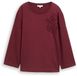 Tom Tailor - T-shirt ample à application florale - Taille S - Preppy Plum