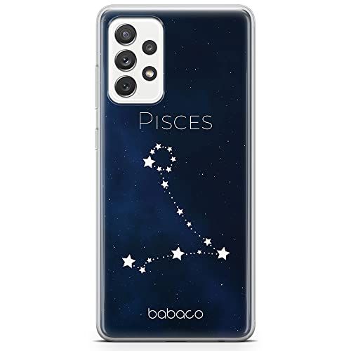 ERT GROUP Mobiele telefoonhoesje voor Samsung A73 5G - Babaco patroon Zodiac Constellation 012