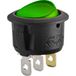 TRU COMPONENTS TC-R13-208B-02 Interrupteur à bascule 12 V/DC 20 A 1x Arrêt/Marche Couleur de la lumière Vert Continu