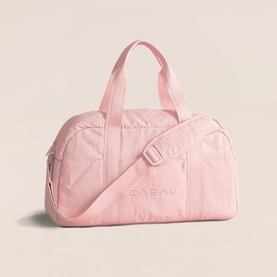 Cabau Lifestyle Cabau Bloom Bag Roze - Sporttas / Weekendtas - Nylon - 37.5L - Waterafstotend