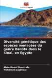 Diversité Editions Notre Savoir Diversité génétique des espèces menacées du genre Ballota dans le Sinaï, en Égypte