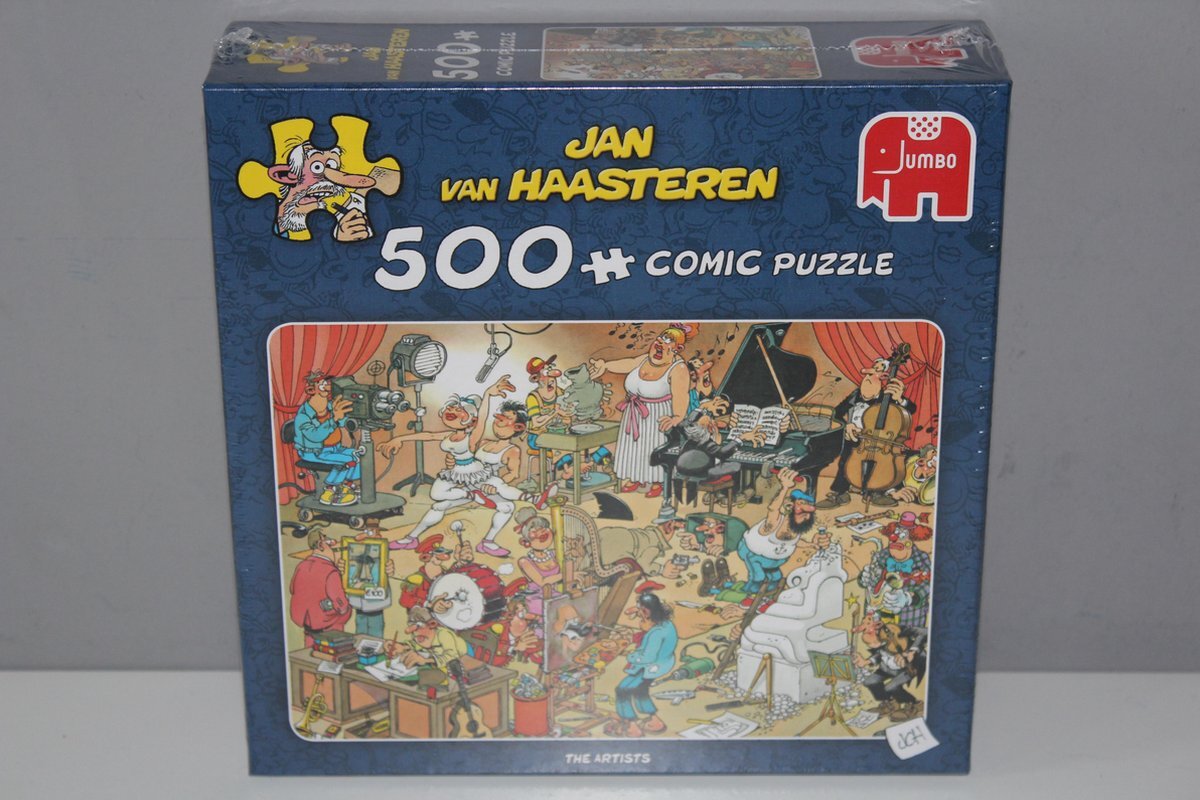 Jan van Haasteren The Artists puzzel - 500 stukjes