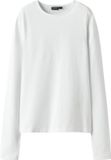 NAME IT NLFBOVAS LS SHORT S TOP NOOS Bluse Mädchen Weiß 170/176
