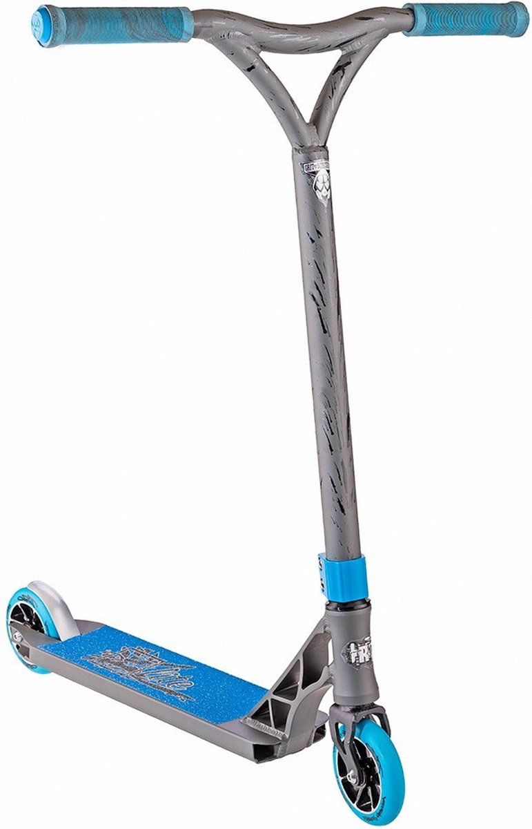 Grit Elite Stuntstep - Satin Grey / Black Laser - 2021 Model