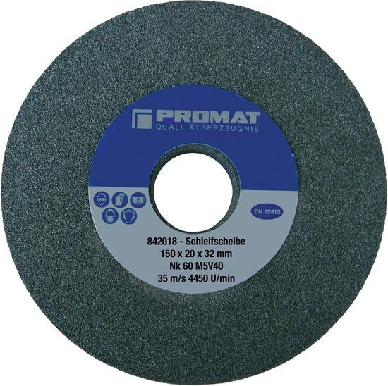 Promat Slijpsteen - 200x25x32mm - K60