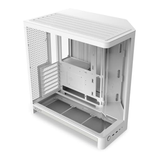 NZXT H6 - Compacte ATX PC-behuizing Dubbele Kamer - Wit