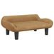 VidaXL Kinderbank 70x40x24 cm fluweel bruin