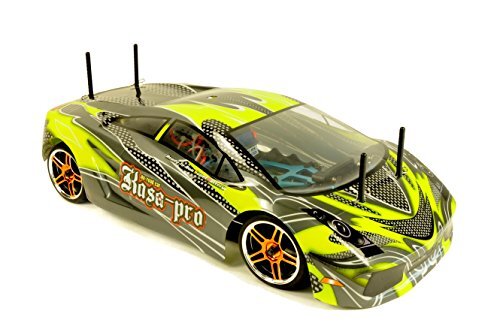 AMEWI 21028 Kasa Pro Brushless 1:10, RTR tourwagen, geel