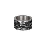 iXXXi Men Chrysler Heren Ring Zilver Mat Maat 19
