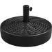Yaheetech Pied de parasol aspect rotin